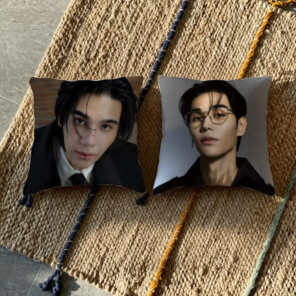 Singer J-Jeff S-Satur Cushion Cover Cushion cover pillowcase, anti-mite invisible zipper, linen sofa cushion