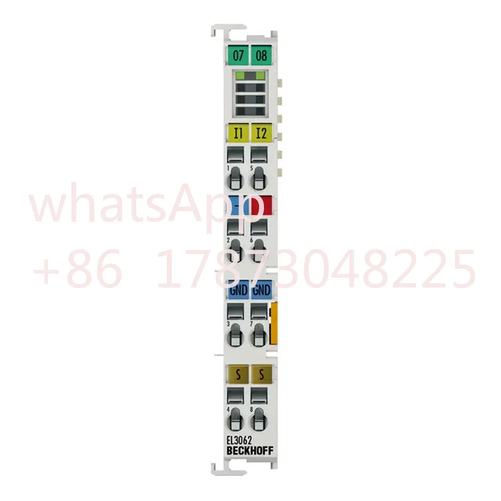 EL3062 EtherCAT Terminal 2-channel Analog Input PLC Module