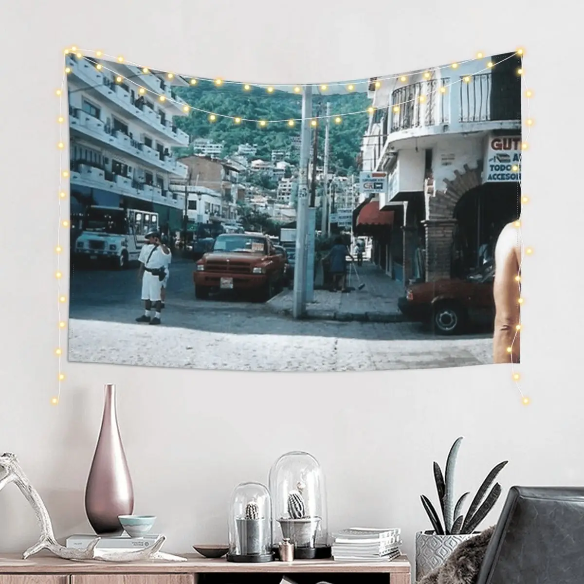 

ON THE CORNER OF LOST & WHERE AM I  Tapestry Cute Room Things Bed Room Decoration Decoration Home Wall Art Tapestry