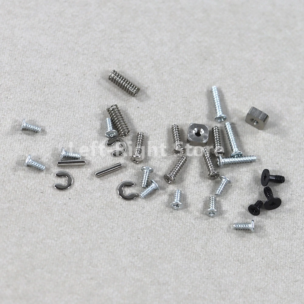 30 set di viti complete + molla LR + pilastro in metallo per parti di riparazione viti Nintend 3DSXL 3DSLL 3DS XL LL