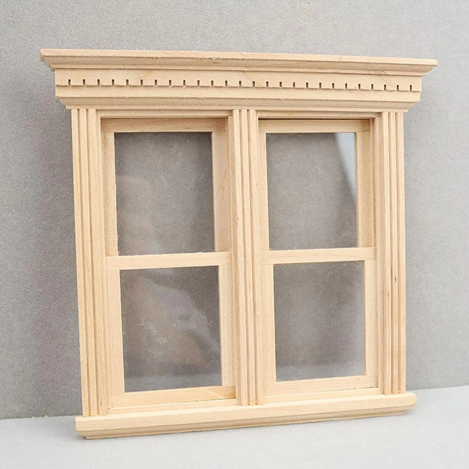 1:12 Schaal Poppenhuis Venster Miniatuur Accessoires Model, Scène Decor voor Poppenhuizen Meubels,