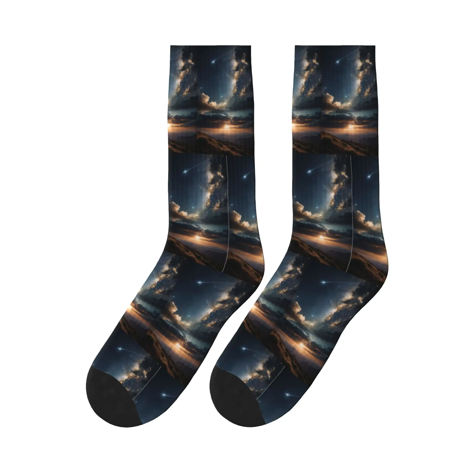 

Спортивные носки Starlit Sky Milky Way Starry, супермягкие носки на все сезоны, длинные носки для мужчин и женщин, подарок на день рождения