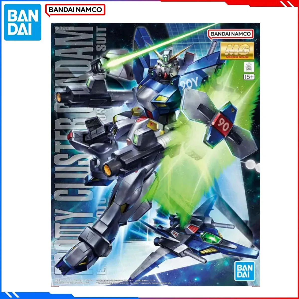 

In Stock: Bandai Premium Bandai (PB) MG 1/100 Model Kit - F90IIIY Cluster Gundam Mobile Suit Gundam F90 Buildable Action Figure