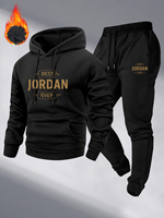 Autumn Windproof Hoodie JORDAN Printed Men Sweatshirt Zipper Closure Jacket Fashion Sports Casual Streetwear Male Clothing