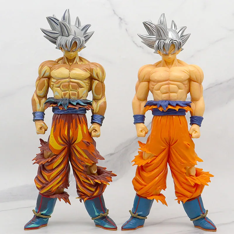 Dragon Ball Z Goku Ultra Instinct Figure Ultra Instinto Goku Figures 30CM PVC Statue Collection Model Toys Gifts