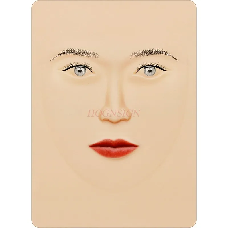 Practice skin tattooing, eyebrow practice, skin simulation, facial skin silicone imitation, eyebrow tattoo skin
