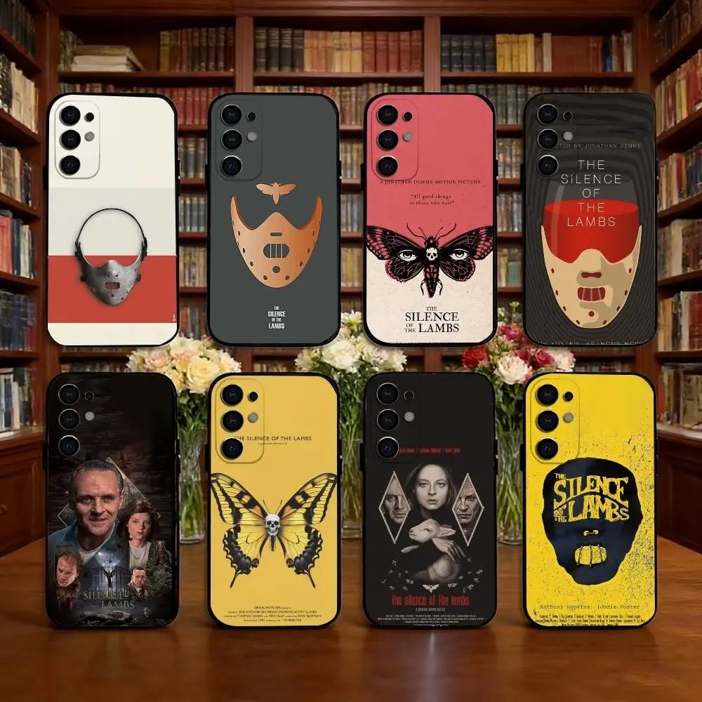 The Silence of the Lambs Phone Case Black Silicone Soft For Samsung S25,S24,S21,S22,S23,S30,Ultra,S20,Plus,Fe,Lite