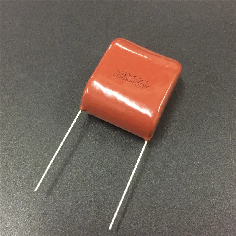 2pcs CBB capacitor 106 450V 106K 10uF P27 MPE Metallized Polypropylene Film Capacitor