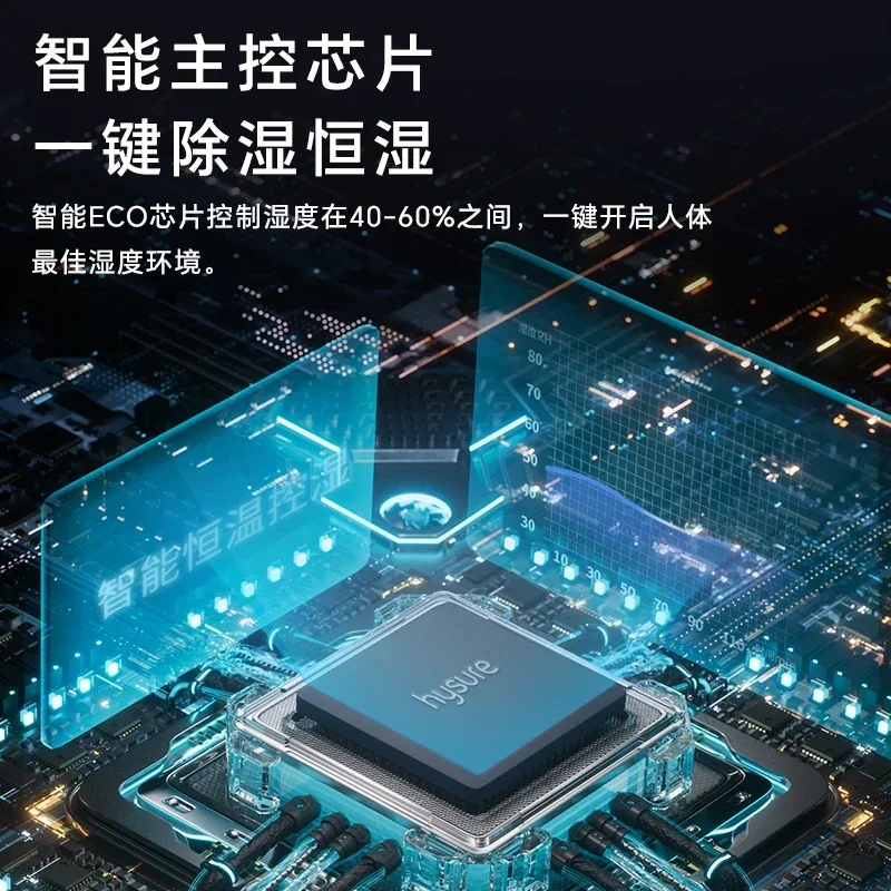 مثالية للمساحات الصغيرة: مزيل رطوبة نانتيان للمنزل، مزيل رطوبة داخلي ممتص للرطوبة