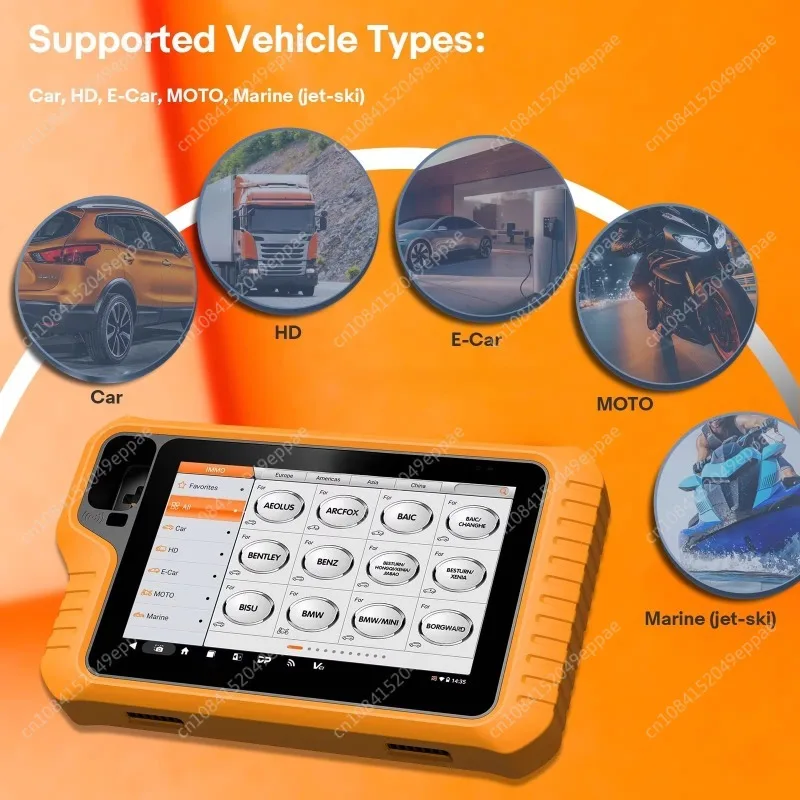 Picture 5: X300 Classic G3 Key Programmer   Smart key programming tool for vehicle key matching & diagnostics