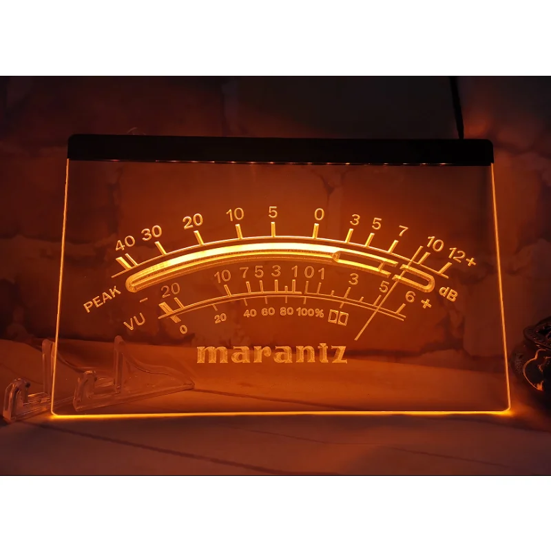 Marantz peak vu dB Display New neon light sign vintage home decor crafts