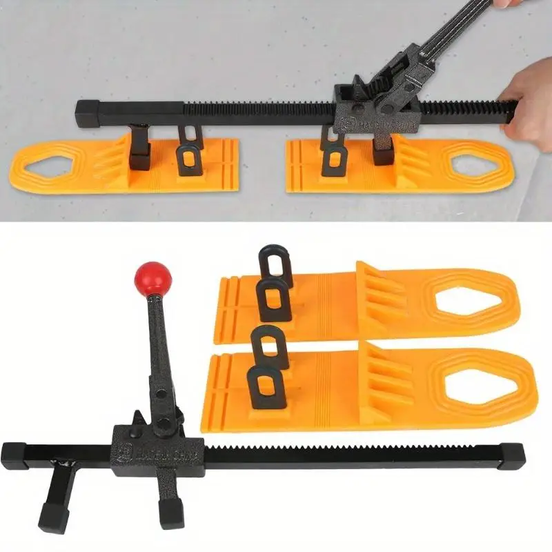 

Paintless Dents Removal Tool Bodywork Repair Kit Car Dent Puller with 2 Pcs Glue Pulling Tabs Manual Expander Orange
