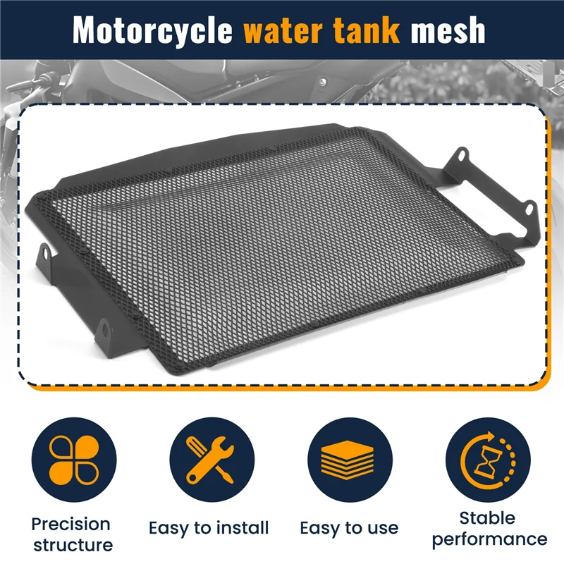 

AT92-Motorcycle Accessories Radiator Guard Protection Grille Cover Protector For MT-09 MT09 SP MT-09 SP 2024 2025