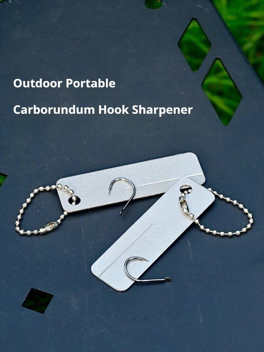Fishing Hook - مبراة جيب ماسية عالية الصلابة، أداة