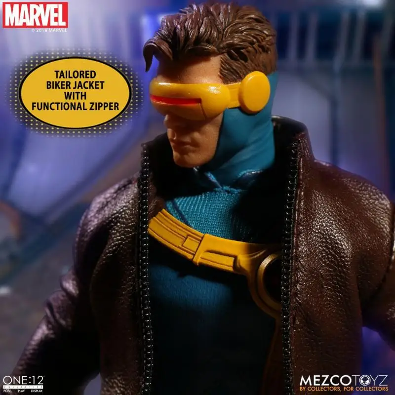 In Stock Original Mezco ONE:12  Cyclops Anime Action Collection Figures Model Toys Gifts for Kids