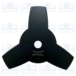 Garden Tool Parts Accessories Quenched Blade 3 Teeth for Brush Cutter