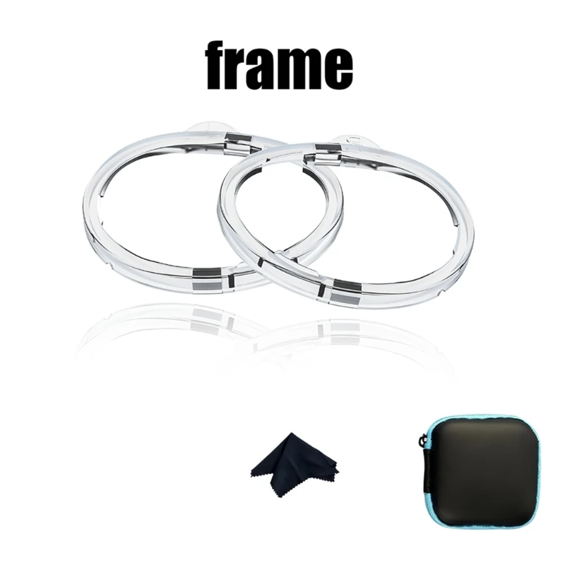 Lens Protective Cover Frame for Vision Pro Controllers Headsets Glasses Protective Eyewears Frame K1KF