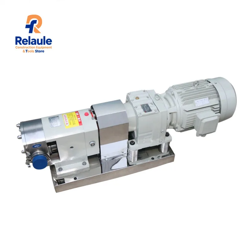 Sanitary Stainless Steel Positive Displacement Rotary Lobe Pump Food Grade for Syrup Transfer Rotary Lobe Pump Body