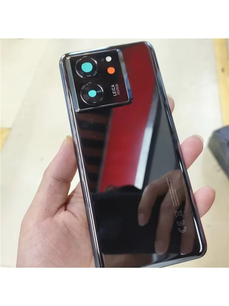 A+++ – wysokiej jakości tylna obudowa baterii do Xiaomi Mi 13T 5G, pasująca również do Mi13T Pro 5G, szklana tylna pokrywa, części zamienne. — zdjęcie produktu 4