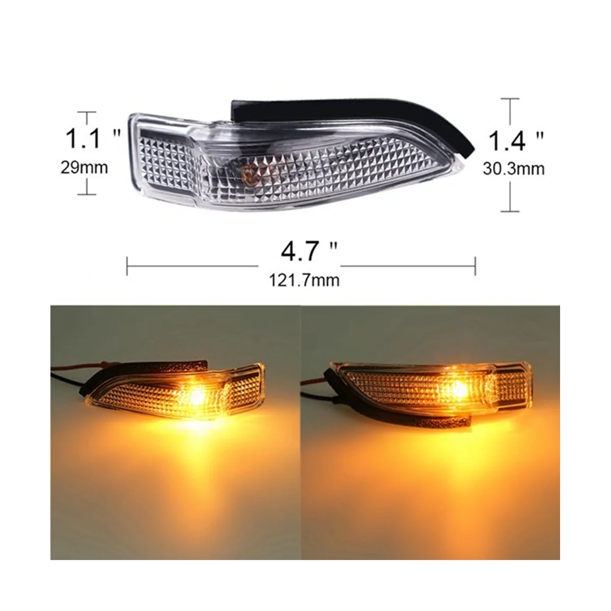 8174052050 дюйма, передний левый задний вид, Φ индикатор для Toyota Corolla Camry Yaris Prius C Avalon