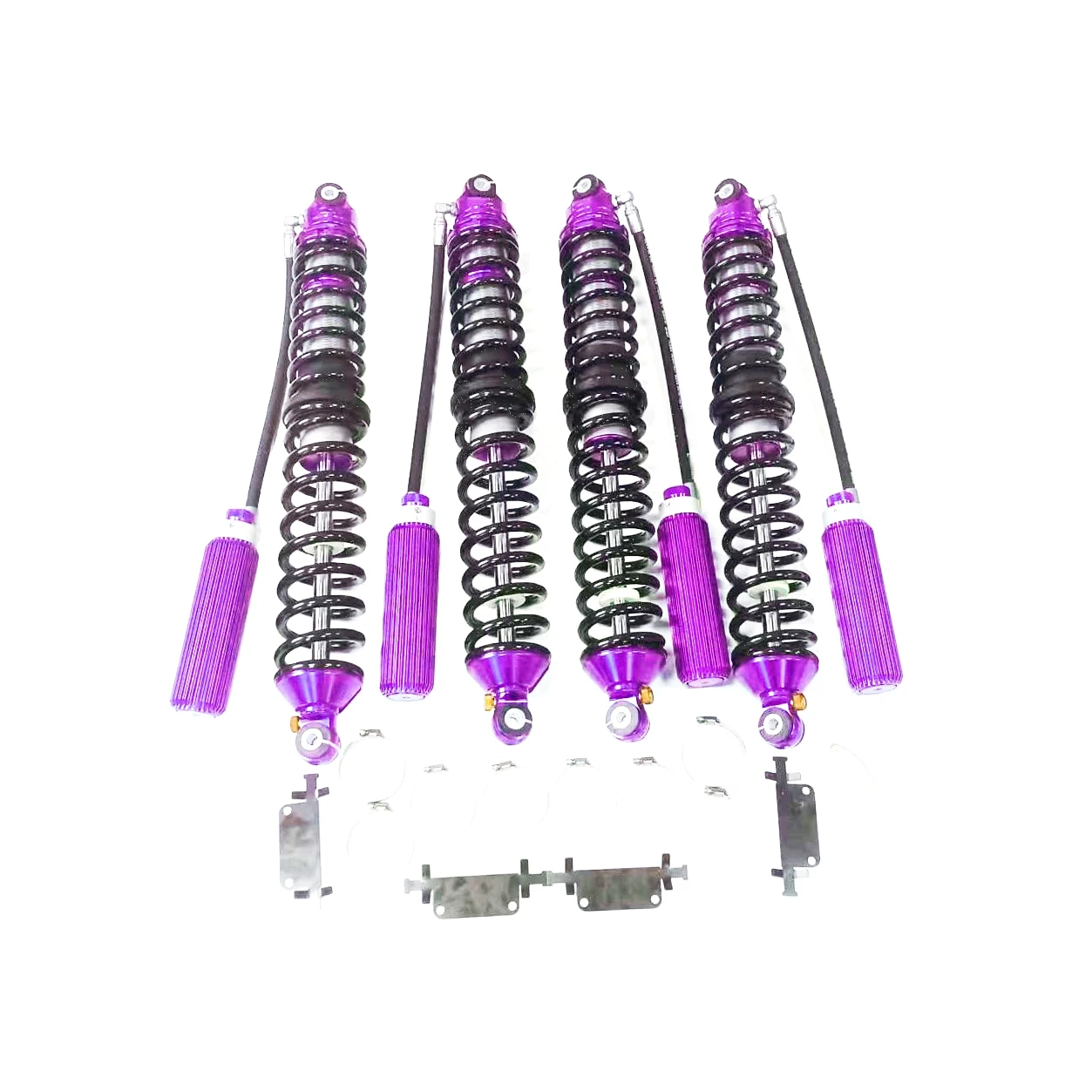 New 10/12/14/16/18/20/22/24/26/28 Inch Suspension Coilover Adjustable Shock Absorber for Jeep Front and Rear Position