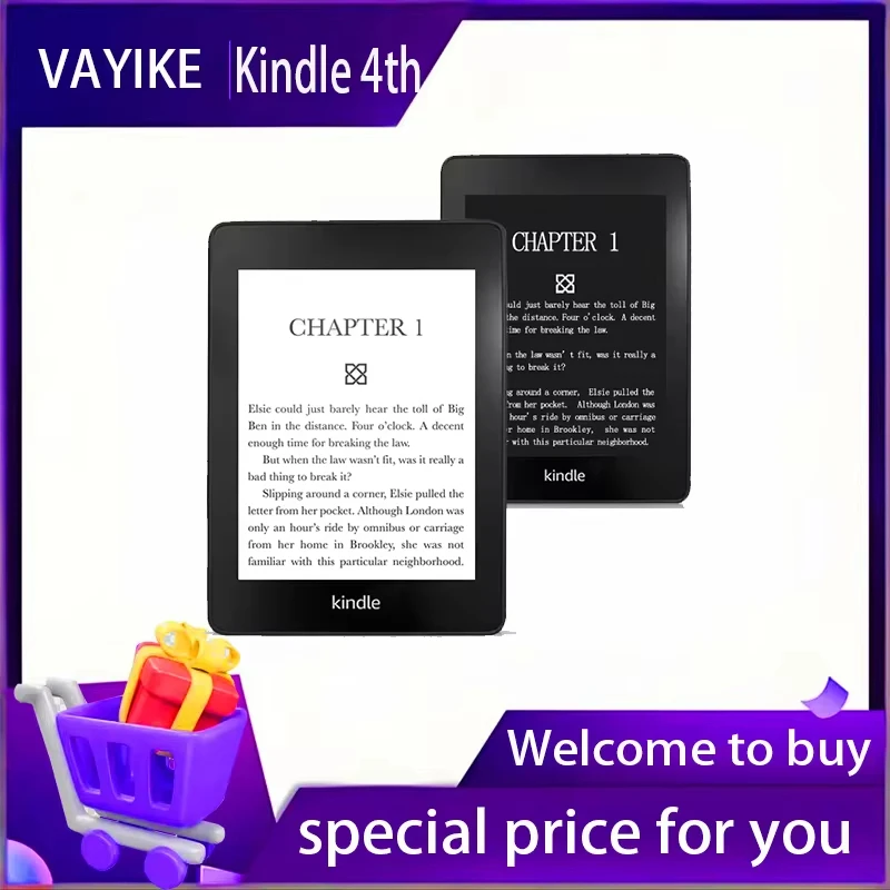 Original Kindle PaperWhite 4th Ebook Reader 300PPI 6