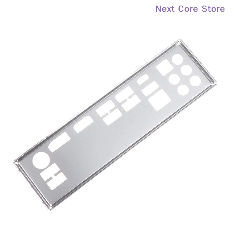 [NC]Stainless Steel Silver Back Plate Blende Bracket IO I/O Shield Back Plate For B450M Steel Legend B450 Steel Legend[NC]