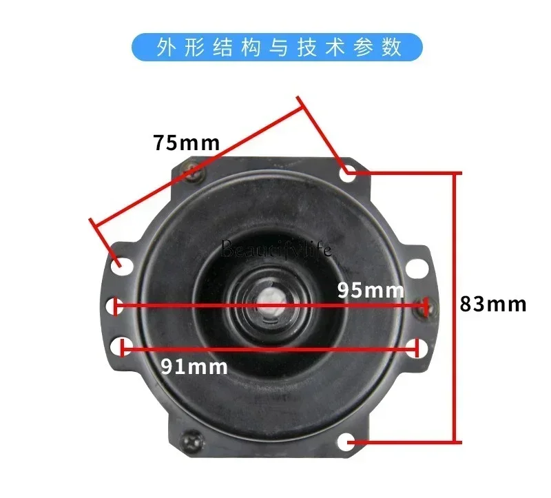 YJAccessories and ToolsVentilation fan exhaust fan motor pure copper wire double bearing 6 8 10 12 inch