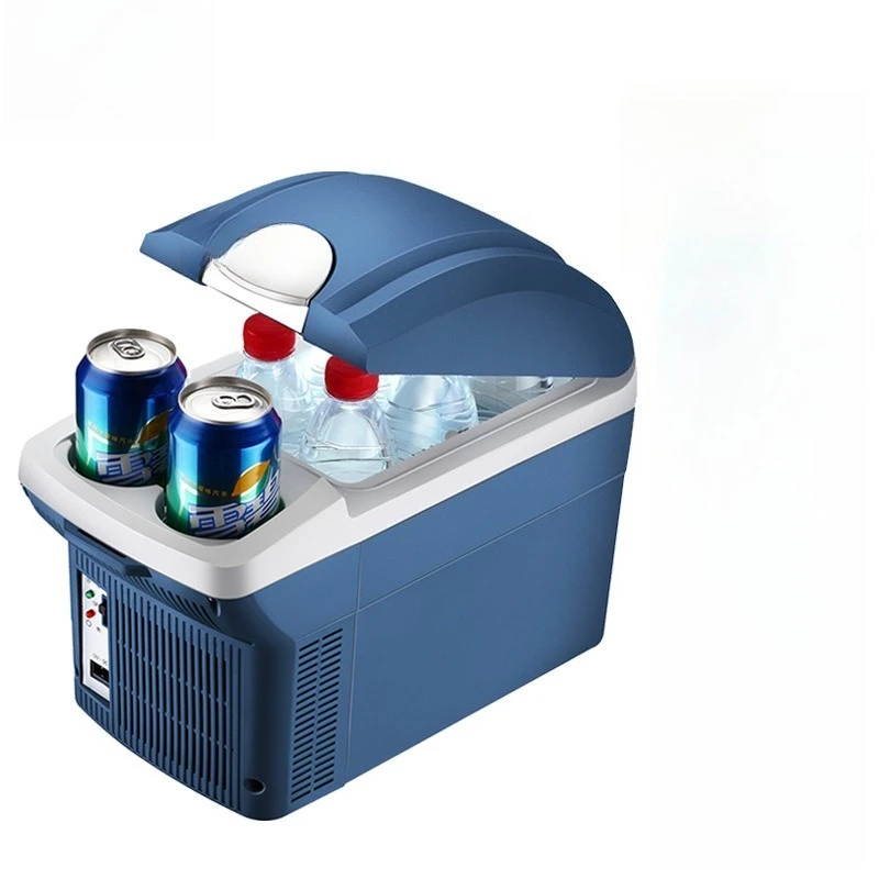 Car Refrigerator 6 Liters, Dual-use for Home and Car, Cooling and Heating Box, Mini Car Refrigerator, Logo Printing Available