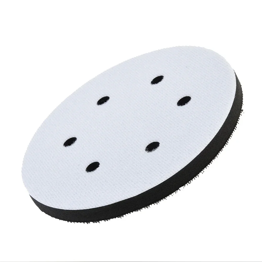 6-Hole 6inch 150mm Soft Buffer Sponge Interface Pad Hook & Loop Foam Polishing Disc Sanding Pad Power Sander Tools