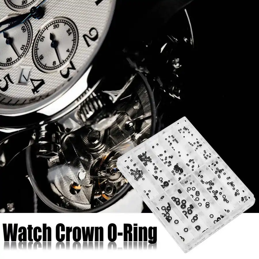Watch Head Waterproof Ring Watch Crown O-Ring Watch Crown Waterproof Seals Watch Gaskets Watch Repair Tools