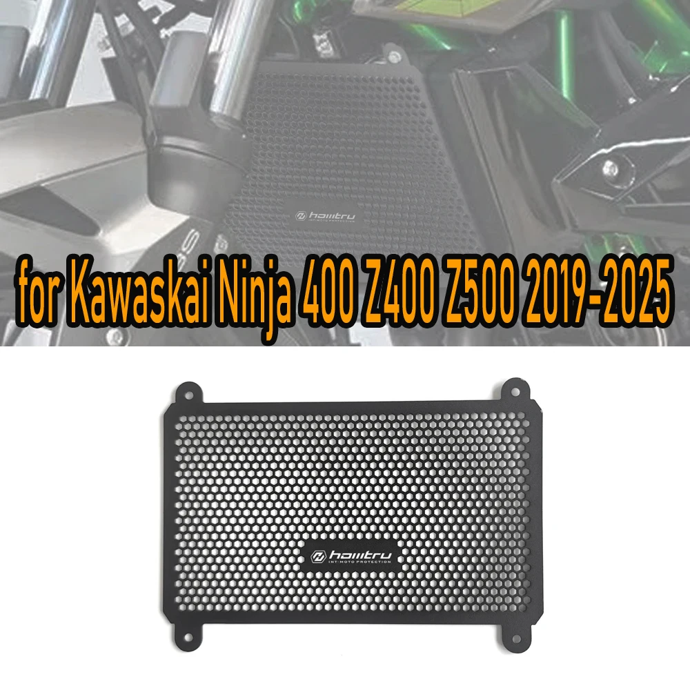 

Motorcycle Radiator Core Guards Grille Cover Protection for Kawaskai Ninja 400 Z400 Z500 2019-2025