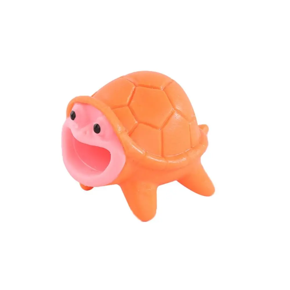 Artificial macio espremer brinquedos sensoriais estiramento espremer tartaruga dos desenhos animados espremer brinquedo bonito globofish peixe brinquedos fidget menino