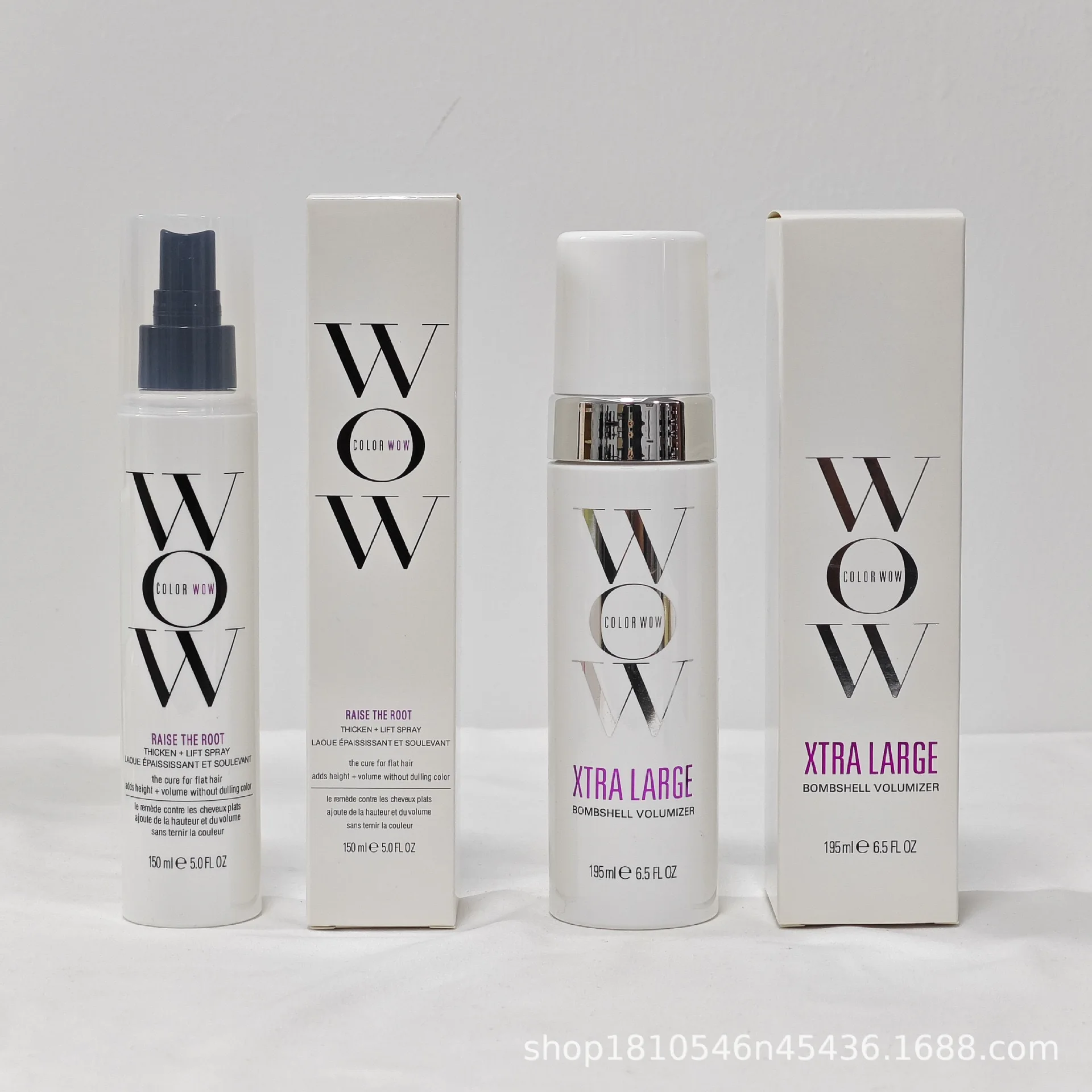 COLOR WOW XTRA LARGE Hair Fluffy Thickened Styling Heat Protection Foam Mousse 195ml