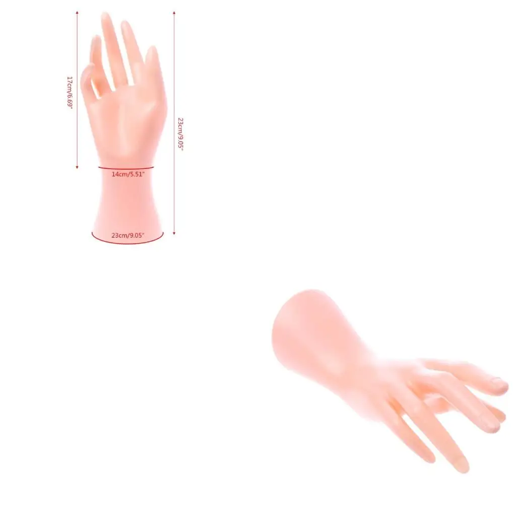 Female Hand Mannequin Hand Jewelry Bracelet Ring Gloves Display Stand