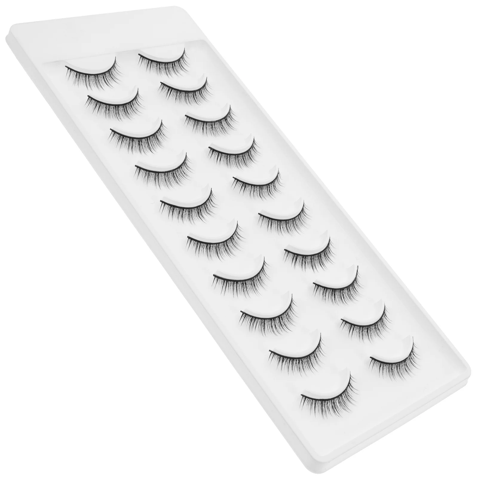 10 Paar falsche Wimpern, natürliche kurze falsche Wimpern, Packung mit gefälschten Wimpern für Frauen, Make-up-Werkzeuge, modisches Make-up-Zubehör