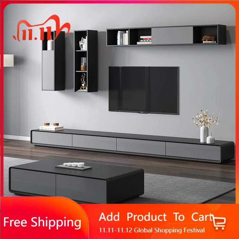 

Nordic Designer TV Cabinet Modern Simple Living Room Universal TV Cabinet Salon Entertainment Luxury Archivadores Furniture