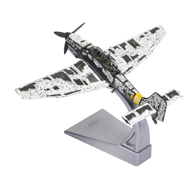 Diecast 1:72 Scale  AA32519 Ju87 Stuka warplane Alloy Finished Simulation Model Static Decoration Souvenir Gift For Adult Boy