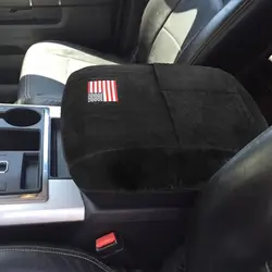 Center Console armrest Cushion Protective Cover with Pocket Compatible with 2013-2023 Dodge Ram 1500 2500 3500 Accessories
