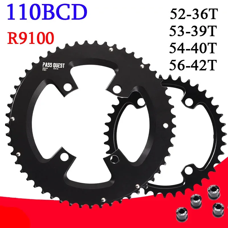 

Женская звезда 110 bcd, звезда bcd, узкая широкая звезда с болтами 46T 33T 50T 34T 54T 40T 56T 42T для shimano dura ace R9100
