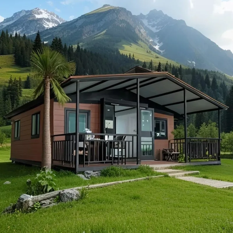 Professional Custom Foldable House Color Logo Exterior Interior Customization Support Prefab Container Personalized Requirement