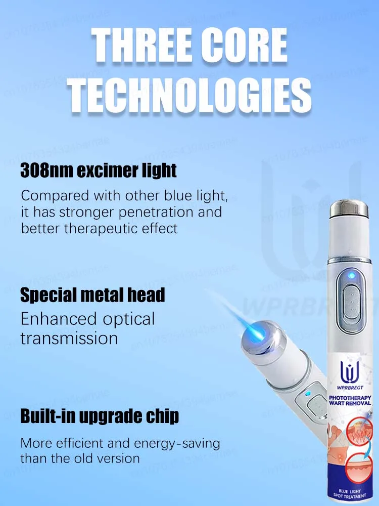 2025 New Upgrade Blue Laser Solve Wart Tool