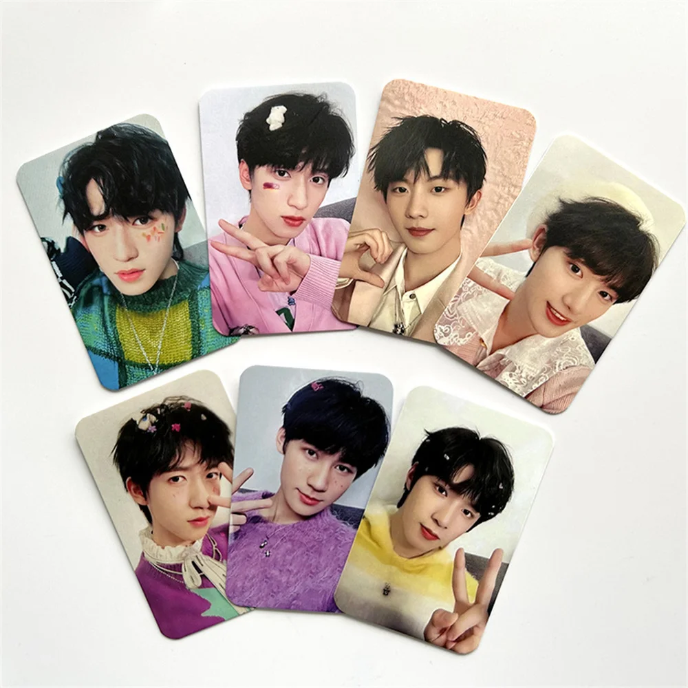 KPOP TNT New Album PhotoCards 7pcs Matte Film LOMO Card DingChengXin Two-Sided Paper Cards SongYaXuan MaJiaQi Fans Gifts