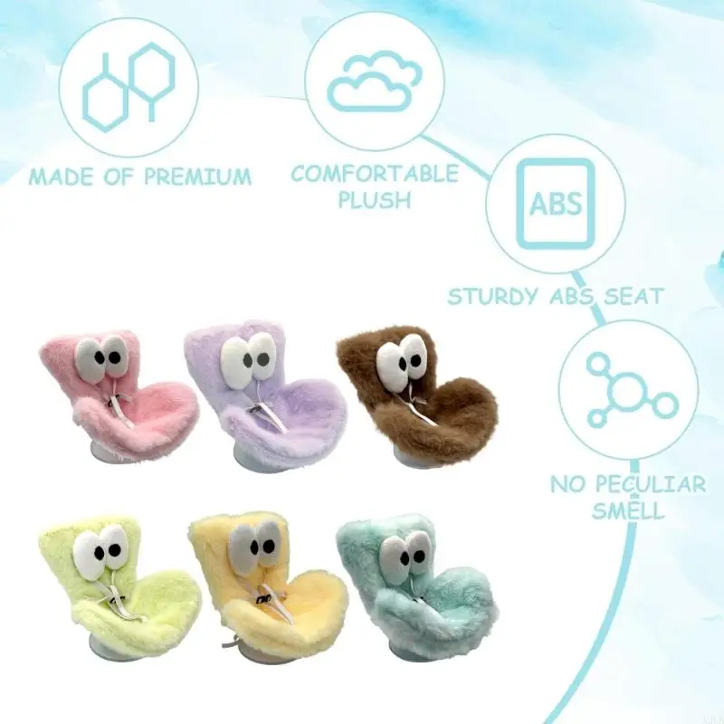 Anime Doll Display Stand Met Veilige Veiligheidsgordel Voor Auto Vent Gemonteerde Decoratie En Desktop Organiseren Accessoires