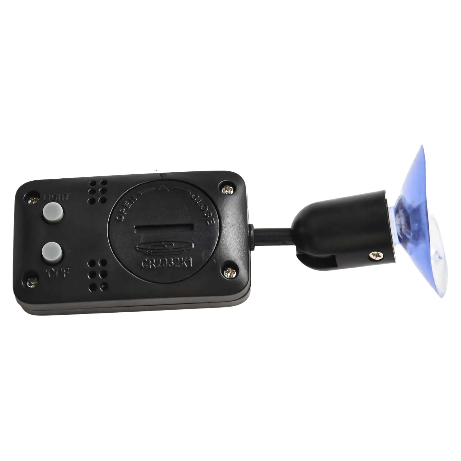 Dual Scale Digital Thermometer and Hygrometer for Reptiles with 360 Degree Viewing Angle and Suction Attachment