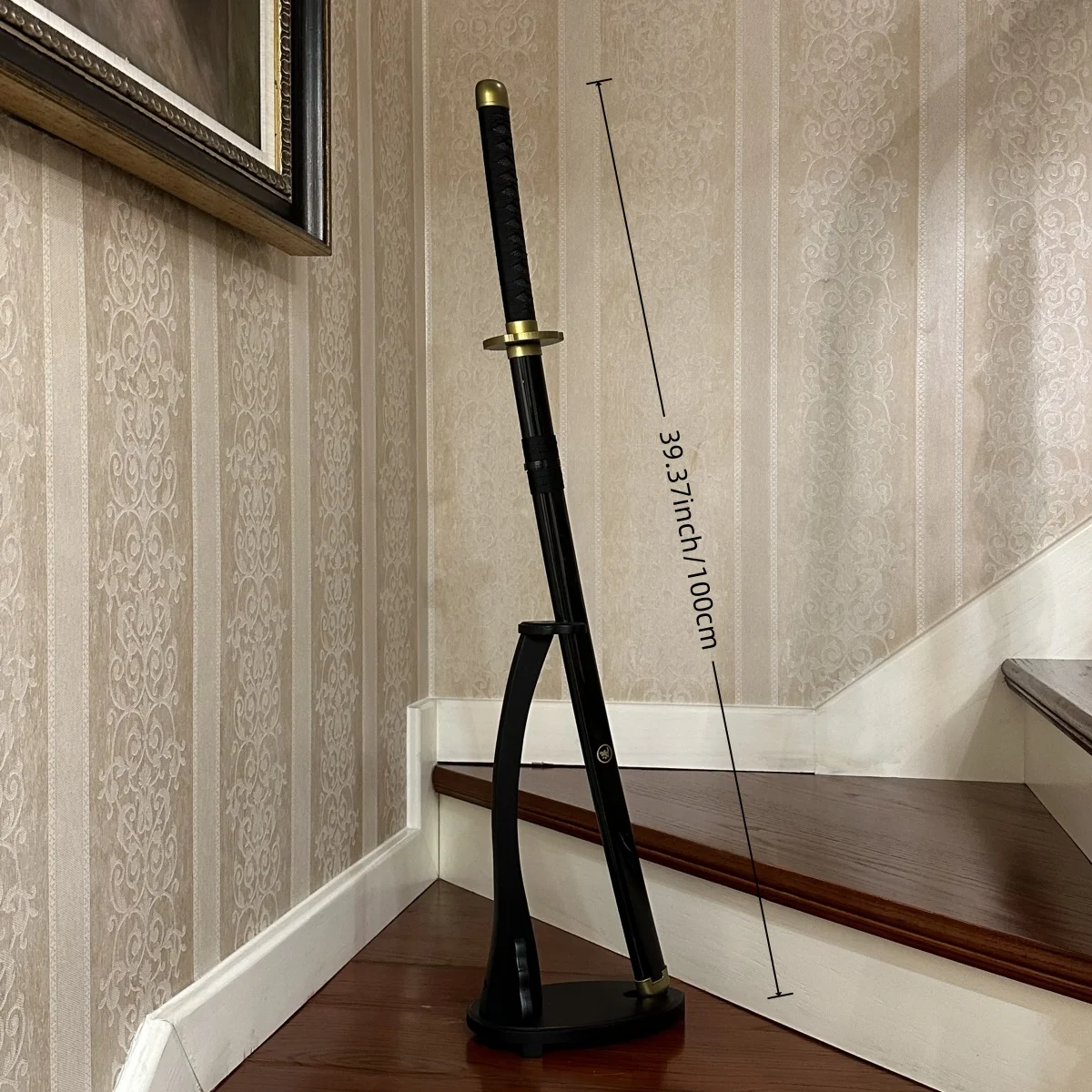 39.3inch Rurouni Kenshin Wooden Katana Sword Japanese Katana Sabre Knife Original Samurai Sabre Cosplay Accessories Prop Toy