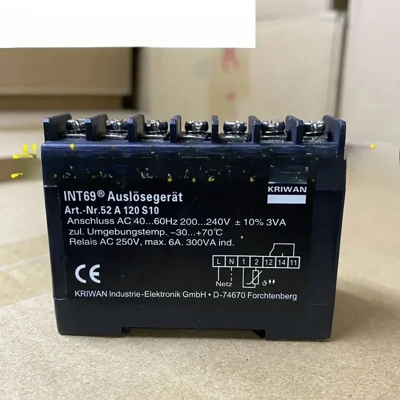 

Compressor temperature protection module INT69-2 motor thermal protector 52A120S10