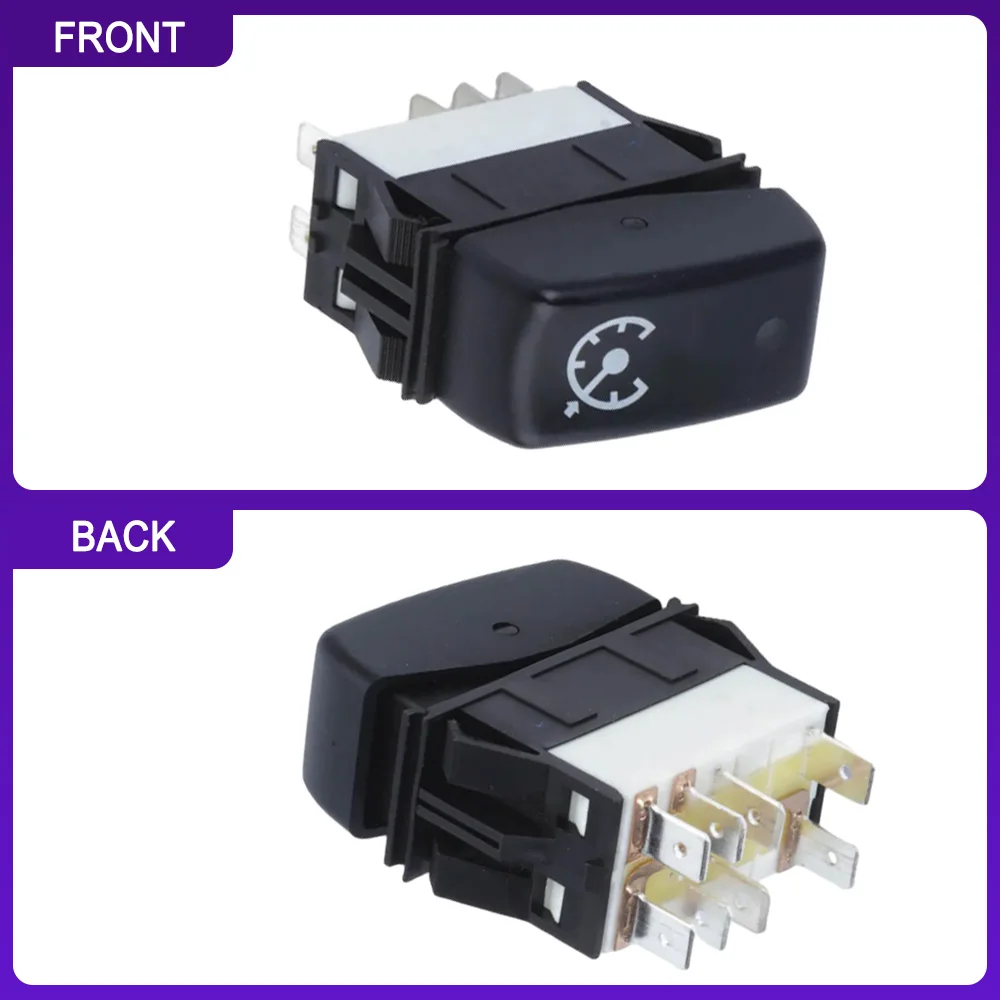 Power Cruise Control Rocker Switch Button for Kenworth Trucks Left Hand Drive P27104014 577.59636 8Pins