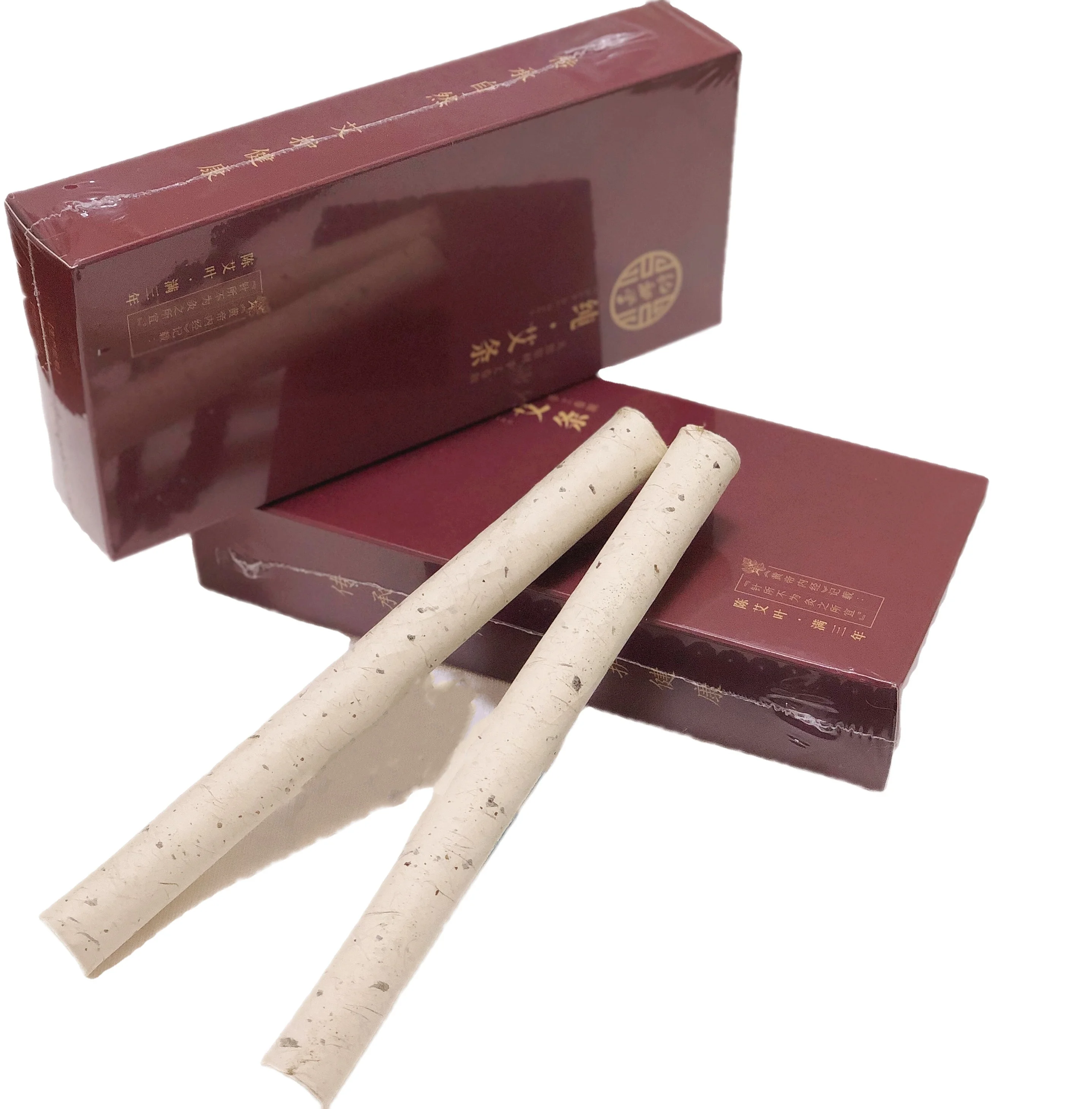 

Nan Yang High Quality Gold 10:1 Wide Moxa Stick Roll Mugwort Stick Moxa-cigar Wormwood Ay Tsao Argy Wormwood