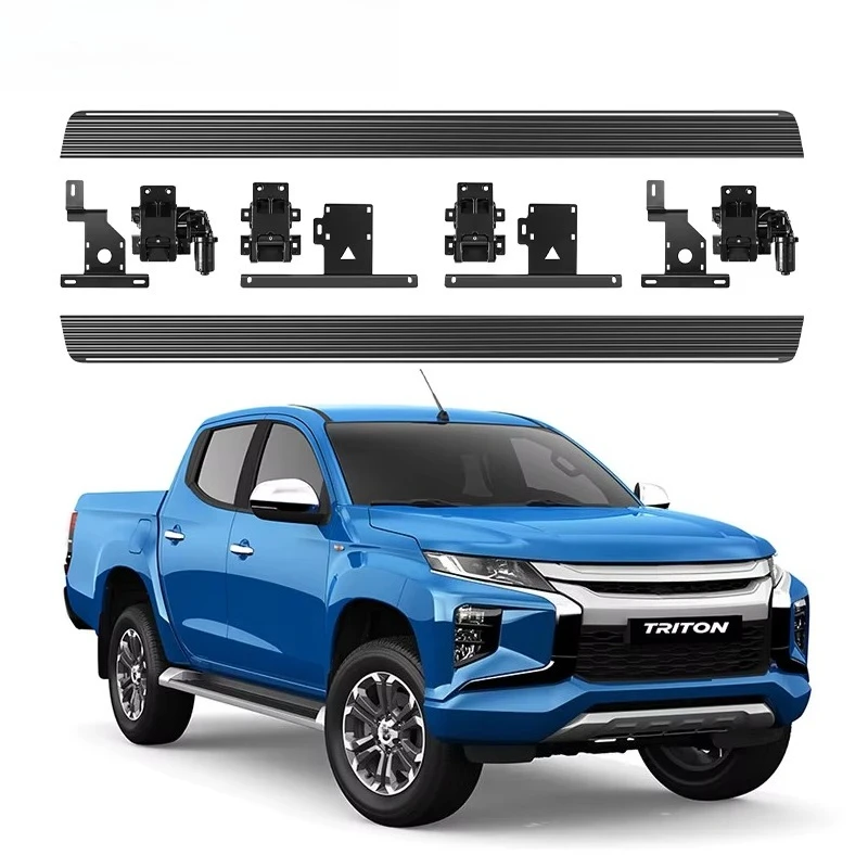 

Новейшие автомобильные аксессуары, автоматическая электрическая боковая ступенька со светодиодной подсветкой для Triton